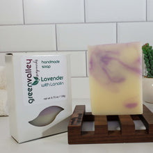Load image into Gallery viewer, Lavender Artisan Soap with Lanolin